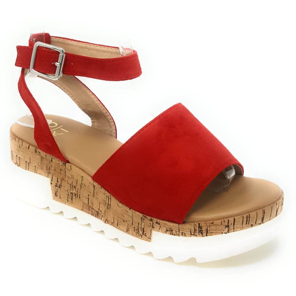 Thick & Thin Strap Women Wedge Sandal YB45